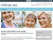 Tablet Screenshot of dentistglenallenva.com